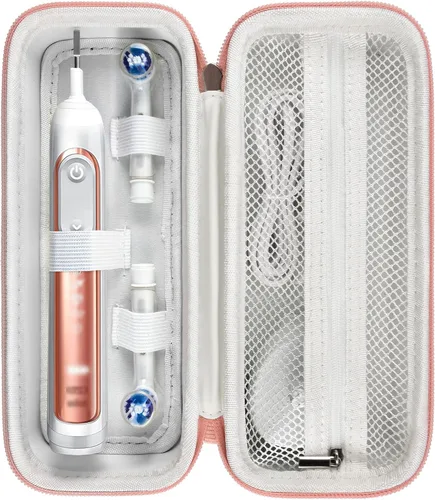 Vista 10 de Funda rígida de viaje para cepillo de dientes compatible con Oral-B Pro 1000, 2000, 3000, 3500, 1500/ para cepillo de dientes eléctrico Philips