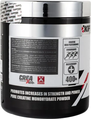 Vista 4 de Kiffer Labs CreaX - Monohidrato de creatina en polvo, 14.11 oz (80 porciones), creatina pura para el crecimiento muscular y la fuerza