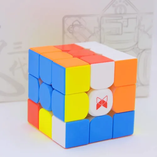 Vista 5 de Bukefuno QY Tornado V3 M 3x3 Flagship Magnetic Speed Magic Cube QY Toys Man Tornado V3M 3x3x3 Rompecabezas de cubos sin calcomanías