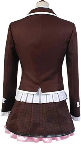 Vista 2 de Danganronpa Utsugi Kotoko Vestido Cosplay Traje Escuela Uniforme Personalizado