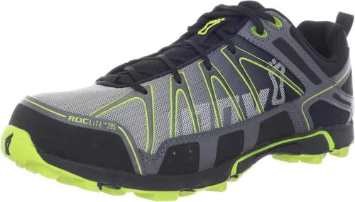 Vista 2 de Inov-8 Roclite 295 - Tenis de correr para hombre Negro/Amarillo