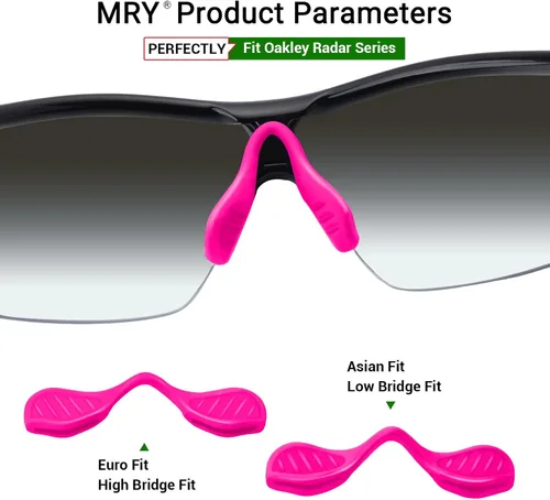 Vista 2 de Mryok Almohadilla nasal de repuesto para gafas de sol Oakley Radar Path EV RadarLock