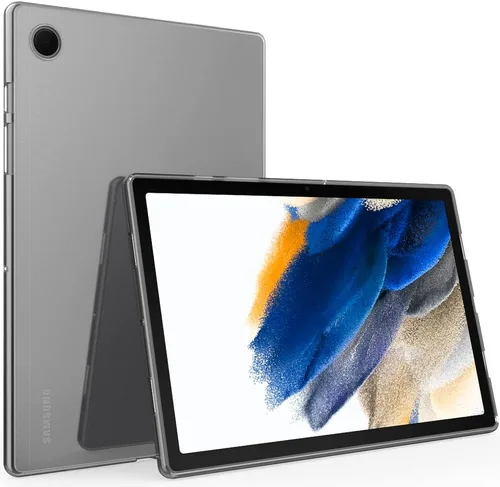 Vista 8 de Puxicu Funda transparente para Galaxy Tab A7 Lite 2021, diseño delgado, flexible y suave, funda protectora de TPU para tableta Samsung Galaxy Tab A7