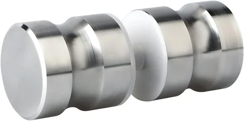 Vista 9 de Alise - Manija de puerta de cristal para ducha, perilla de puerta corrediza de ducha, negro mate Solid SUS304 Stainless Steel Double Sided Pull