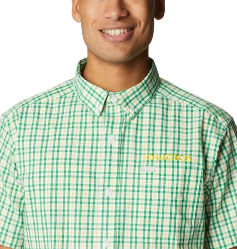 Vista 4 de Columbia Camisa de manga corta para hombre Collegiate Rapid Rivers