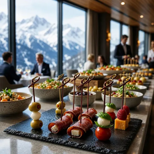 Vista 4 de Púas de aperitivos de 4 pulgadas, 1000 púas de nudo anudado, nudo en bucle, para alimentos o bebidas, brochetas de cóctel de bambú marrón, extremo
