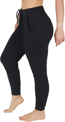 Vista 2 de 90 Degree By Reflex Pantalón deportivo Interlock de cintura alta con bolsillo lateral para mujer