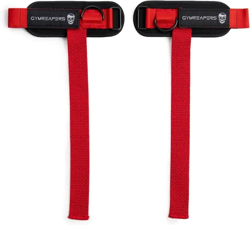Vista 10 de Gymreapers Correas de elevación GripLink: correas de muñeca resistentes con anillo en D con cuentas de agarre de silicona antideslizantes, soporte