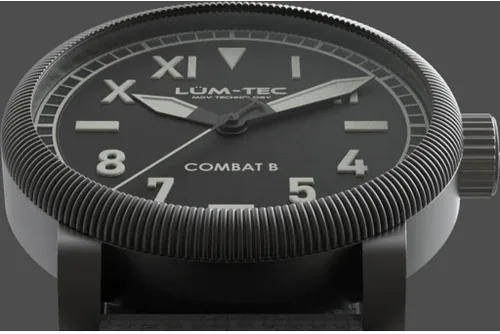 Vista 5 de Lum-Tec Reloj Combat B57 1.693 in, Moderno