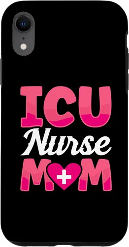 Vista 24 de iPhone 16 Icu Nurse Mom Nursing Ice Hospital Intensive Care Mother Case