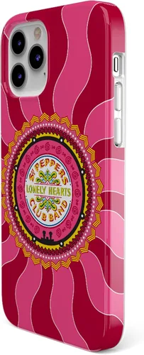 Vista 3 de Estuche Casely para iPhone 12 Pro Max Beatles Lonely Hearts Club SGT. Pepper's Clásico