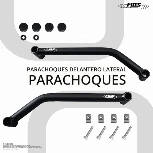 Vista 2 de MOS Protección de parachoques laterales delanteros para Yamaha Zuma 125 2022-2025