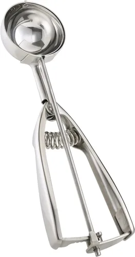 Vista 15 de Cuchara Grande de Acero Inoxidable para Muffins, Dispensador de Masa para Cupcakes, Cuchara Grande para Masa de Helado, Cupcakes y Muffins, Acero