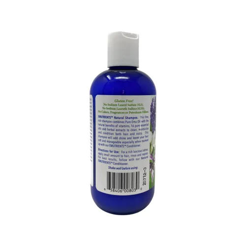 Vista 3 de Montana Emu Ranch - Champú EMUtrients Botella de 8 onzas - Hecho con aceite de emú puro