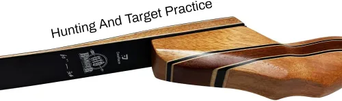 Vista 6 de DEERACE Archery 58" 60" Hunting Recurve Bow, Bow and Arrow Set for Adults Youth Beginner Hunting Targeting Archery