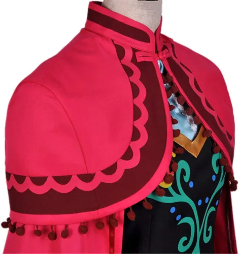 Vista 4 de Tinyones Disfraz de princesa para mujer disfraz de cosplay vestido de Halloween con capa