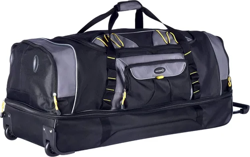 Vista 11 de TPRC Sierra Madre II - Bolsa vertical con ruedas, Negro Gris, Sierra Madre II - Bolsa de lona vertical con ruedas