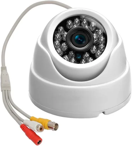 Vista 2 de CCTV 24ir LED 1/3 CCD 800tvl cámara audio interior de la bóveda D/n cámara de vigilancia de seguridad
