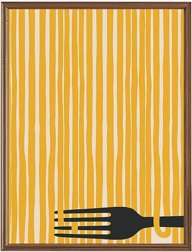 Vista 13 de Divertido arte de pared de cocina Servers In A Restaurant Poster Food Drinks Print Painting Vintage Pintura al óleo Impresiones Estéticas Retro