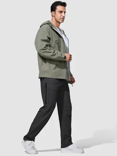 Vista 6 de FREE SOLDIER Men's Hiking Pants Water Resistant Quick Dry Lightweight Tactical Cargo Work Pants for Travel Outdoor