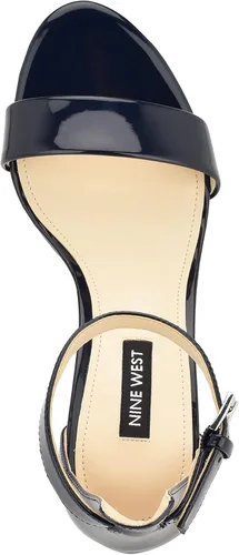 Vista 2 de Nine West Sandalia de tacón Pruce para mujer, Beige