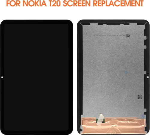 Vista 3 de Para Nokia T20 Reemplazo de Pantalla para Nokia T20 Tablet Pantalla LCD Digitalizador Asamblea Táctil 10 "Versión US con Herramientas