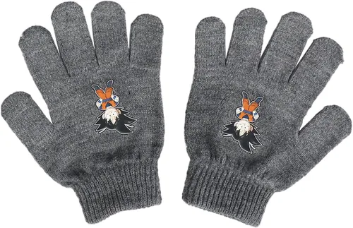 Vista 5 de Dragon Ball Z Goku - Juego de gorro y guantes juveniles, Gris