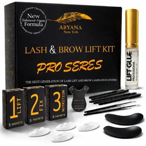 Vista 13 de ARYANA NEW YORK Kit de laminación de cejas - Kit de elevación de cejas Serie Profesional - Kit de inicio