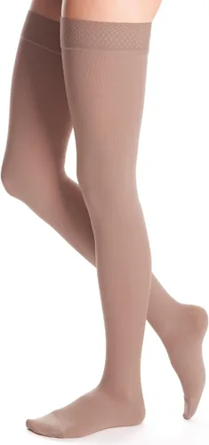 Vista 3 de duomed Advantage, 15-20 mmHg, Thigh High, Closed Toe