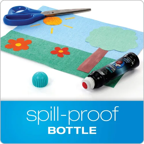 Vista 4 de Quality Park - Humedecedor de sobres Dab-N-Seal con adhesivo, botella de 50 ml (1.7 onzas), 4 paquetes (46071)