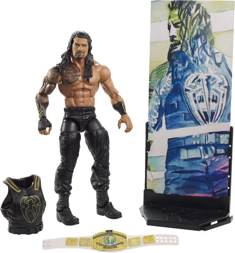 Vista 2 de WWE Roman Reigns Elite Collection Figura de acción
