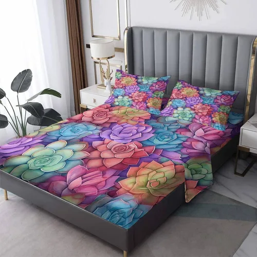 Vista 46 de Juego de sábanas tamaño individual con águila calva, sábanas de cama de águila, microfibra suave y bolsillo profundo y sábanas estampadas sin