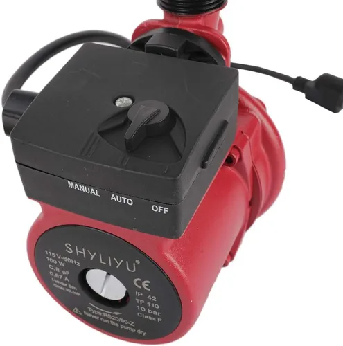 Vista 3 de Bomba de refuerzo de presión de agua Bomba circuladora Bomba de recirculación automática de agua caliente 115V/60Hz Bomba de refuerzo de presión