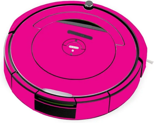 Vista 6 de MightySkins Skin compatible con iRobot Roomba 690 Robot Vacuum - Azul claro sólido Cubierta protectora de vinilo duradera y única Fácil