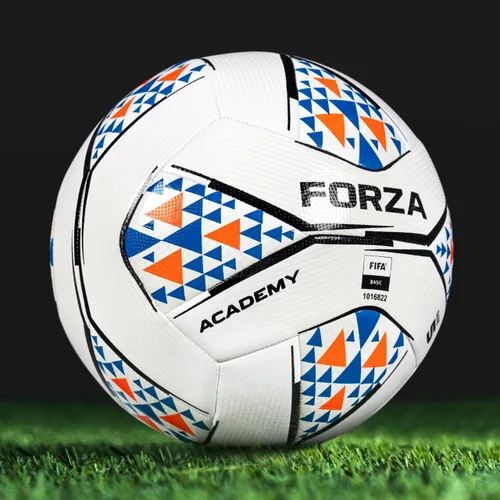 Vista 5 de FORZA Academy Balón de fútbol FIFA Basic Standard Training & Match Ball TPU duradero con superficie 3D para control Tamaños 3, 4 y 5