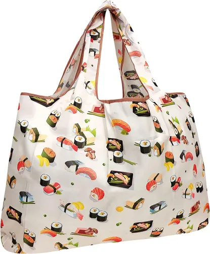 Vista 21 de Bowbear Bolsa de compras reutilizable de nylon plegable