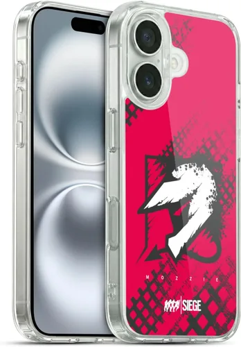 Vista 48 de Head Case Designs Funda de gel con licencia oficial de Tom Clancy's Rainbow Six Siege Bandit Icons [protección de grado militar] compatible