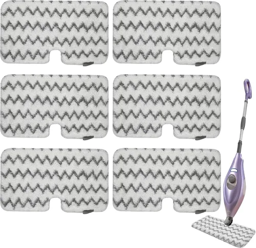 Vista 8 de Paquete de 12 almohadillas de repuesto para trapeador de vapor S8201 para Shark S7001 S8001 S7201 S7000AMZ S7000 S7005 S7020 S7001C S7000C Steam