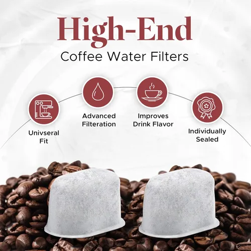 Vista 4 de Paquete de 12 cartuchos de filtro de agua compatibles con Keurig, filtros de repuesto de carbón activado para fabricantes Keurig 2.0 y 1.0, mejora