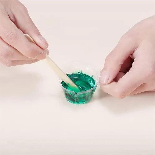 Vista 5 de Mezcla de resina epoxi UV de 0.3 fl oz, pigmento líquido, pigmento de resina colorante, secado rápido, manualidades, herramientas de fabricación