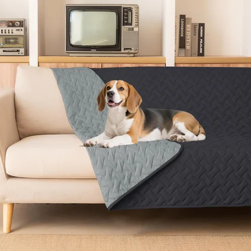 Vista 15 de gogobunny Manta impermeable 100 % de doble cara para perro, funda suave para mascotas, reversible, protege muebles, sofá, auto para cachorros, gatos