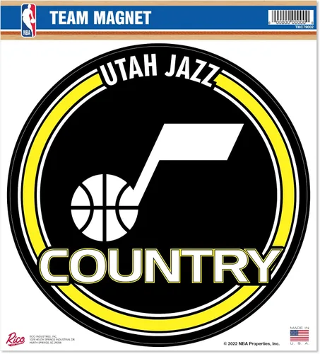 Vista 11 de Rico Industries NBA Basketball 8" Round Magnet
