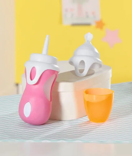 Vista 3 de Zapf Creation 832493 Baby born Interact. Flasche&Löffel 16.9 in