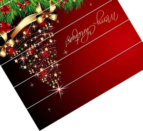 Vista 4 de Calcomanías de pared, calcomanías 3D para árbol de Navidad, escaleras, escaleras decorativas, muebles familiares, decoración mural de cocina y baño