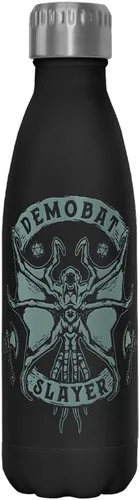Vista 3 de Netflix Stranger Things Demobat Slayer - Botella de acero inoxidable de 17 onzas, multicolor
