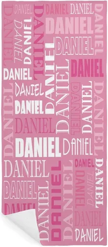 Vista 21 de Toalla personalizada con monograma para baño, 14.5 x 28 pulgadas, toallas personalizadas con nombres, toalla de baño con nombre