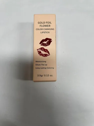 Vista 7 de 2 lápices labiales de gelatina de flores de cristal, lápiz labial transparente con flor en el interior, bálsamo labial teñido que cambia