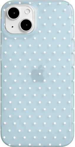 Vista 140 de inewateri Funda compatible con iPhone 11 con bonito diseño estético de lunares a la moda, fundas simples para TPU suave, funda de protección Negro