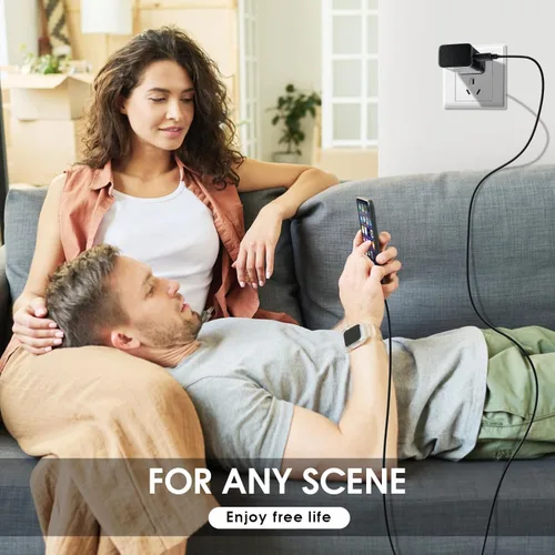 Vista 6 de Samsung Adaptador de carga rápida USB de carga rápida para Samsung Galaxy S26/S26 Ultra/S26+/S25 Ultra/S25/S25+/S25/S24/S23S8 S9 / Edge/Plus/Active