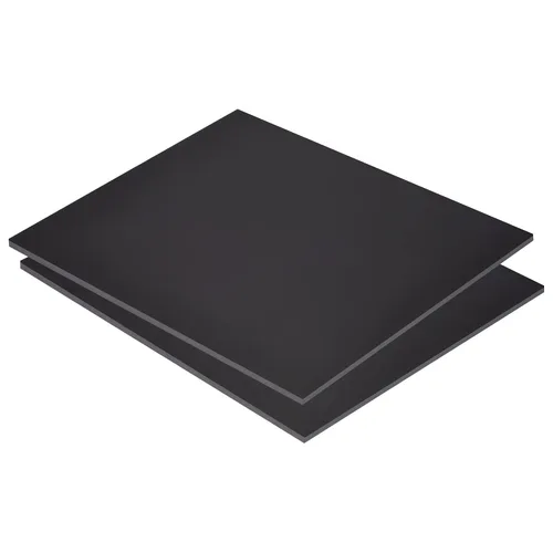 Vista 9 de MECCANIXITY Hoja de plástico ABS blanco de 7 x 4 x 0.2 pulgadas para modelo de construcción, manualidades de bricolaje, panel, paquete de 2